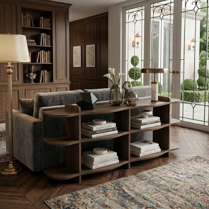 Hanah Home Flusso - Consola de Nogal